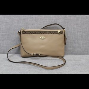 Coach Crossgrain East/West Pop Crossbody Bag
